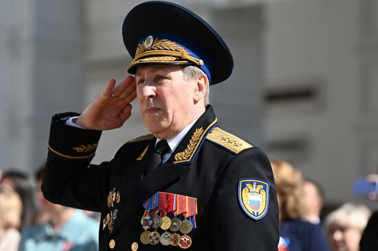 Церемония приведения к клятвам учащихся ФСО России