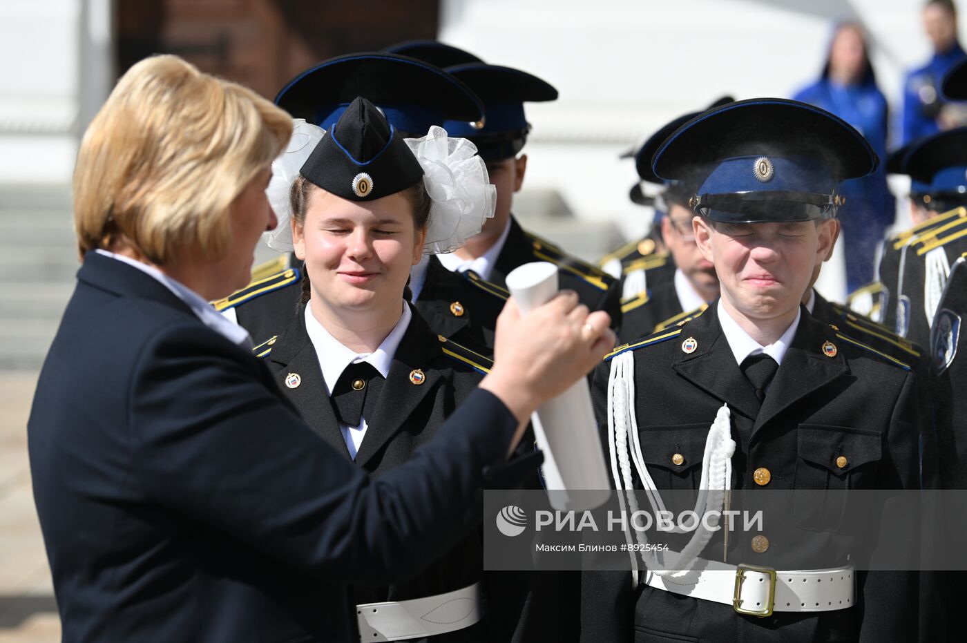 Церемония приведения к клятвам учащихся ФСО России