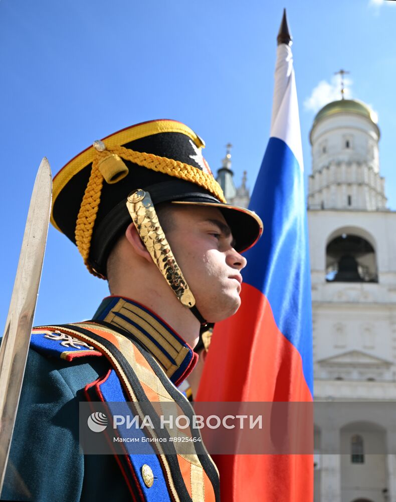 Церемония приведения к клятвам учащихся ФСО России