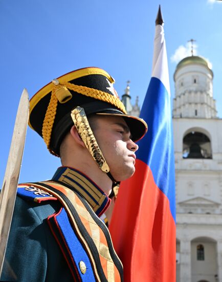 Церемония приведения к клятвам учащихся ФСО России