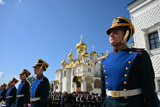 Церемония приведения к клятвам учащихся ФСО России