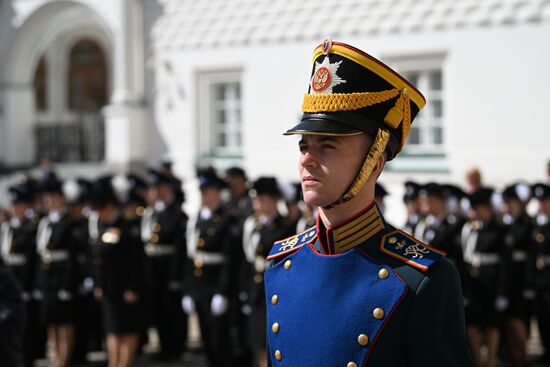 Церемония приведения к клятвам учащихся ФСО России