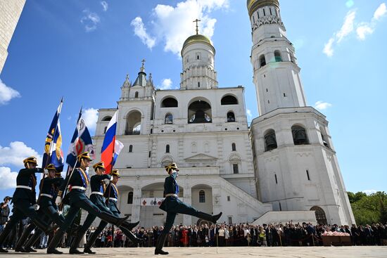Церемония приведения к клятвам учащихся ФСО России