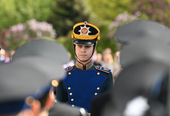 Церемония приведения к клятвам учащихся ФСО России