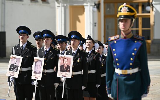 Церемония приведения к клятвам учащихся ФСО России