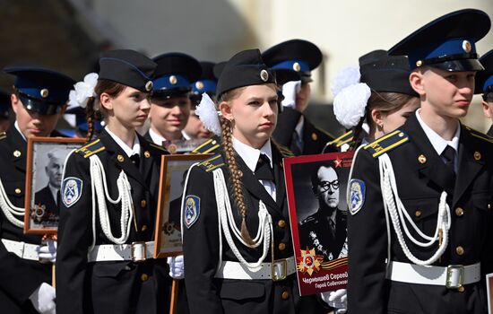 Церемония приведения к клятвам учащихся ФСО России