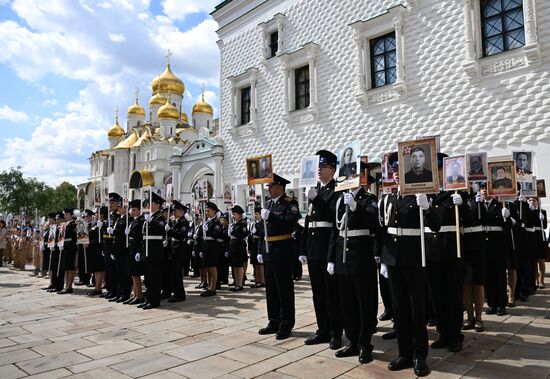 Церемония приведения к клятвам учащихся ФСО России