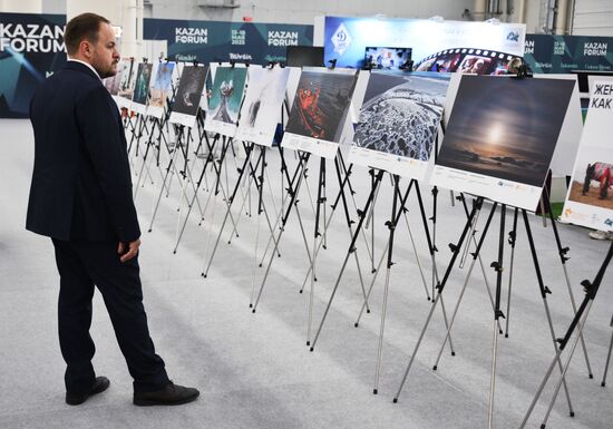 KAZANFORUM 2025. Выставка Международного конкурса фотожурналистики имени Андрея Стенина