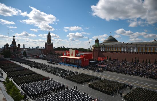 Москва. Военный парад, посвященный 80-летию Победы в Великой Отечественной войне