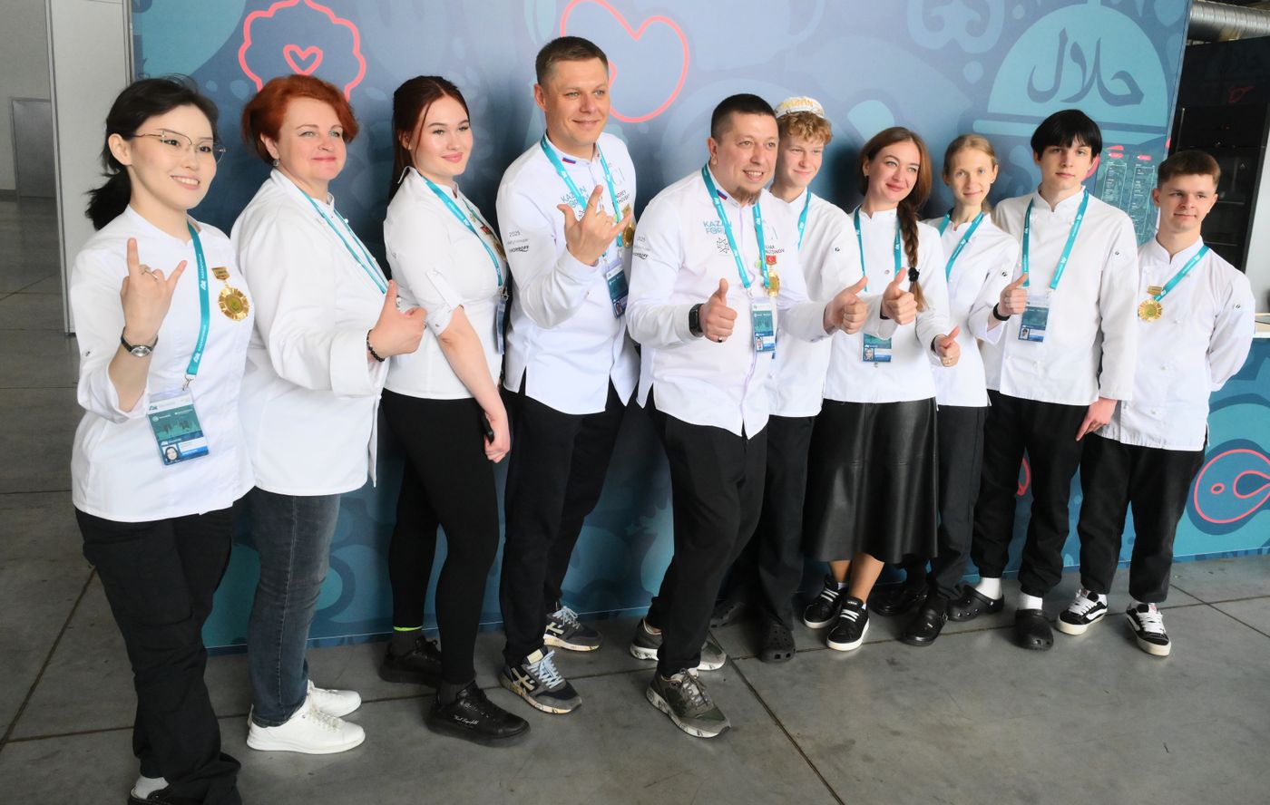 KAZANFORUM 2025. Открытие турнира молодых поваров Young Chefs International