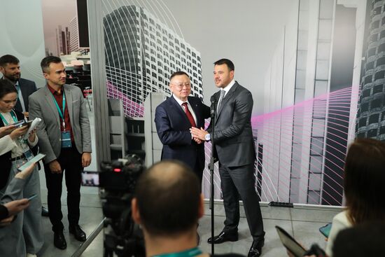 KAZANFORUM 2025. Пресс-подходы