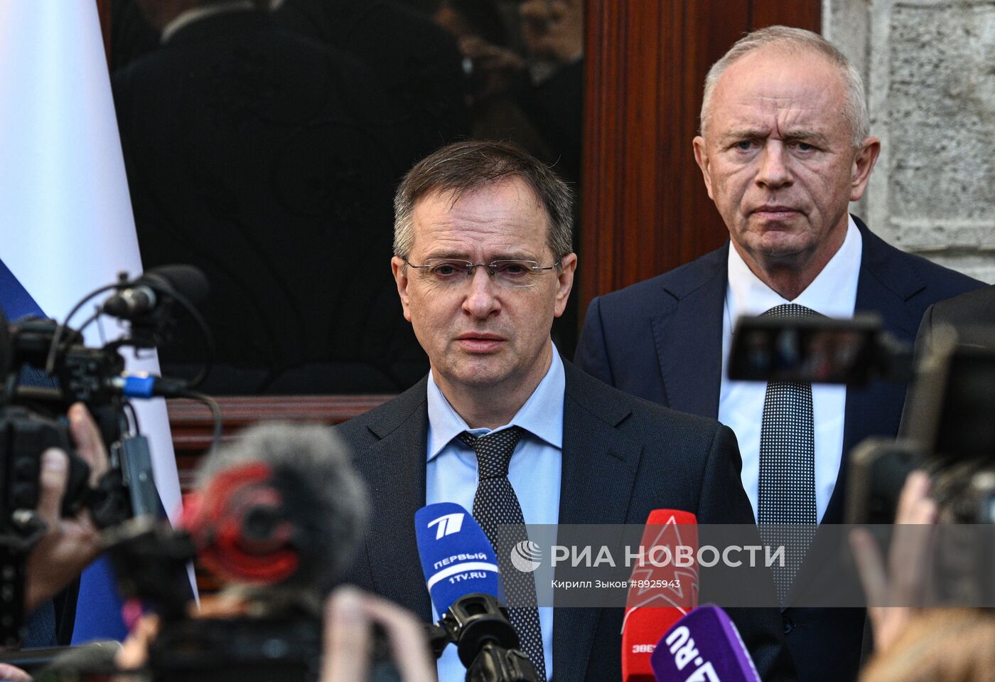 Пресс-конференция российской делегации в Стамбуле