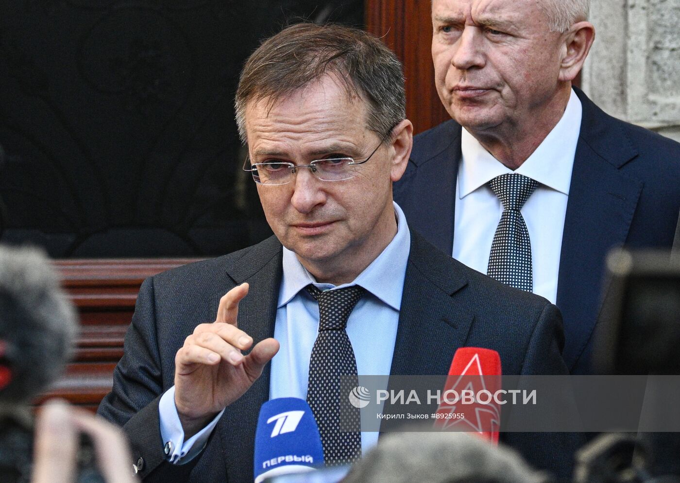 Пресс-конференция российской делегации в Стамбуле