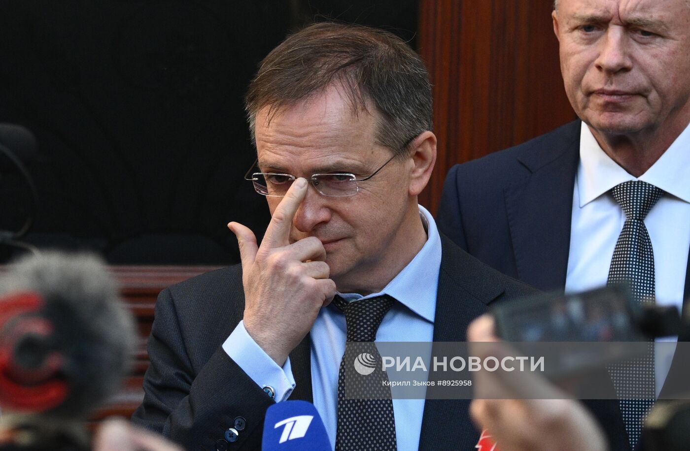 Пресс-конференция российской делегации в Стамбуле