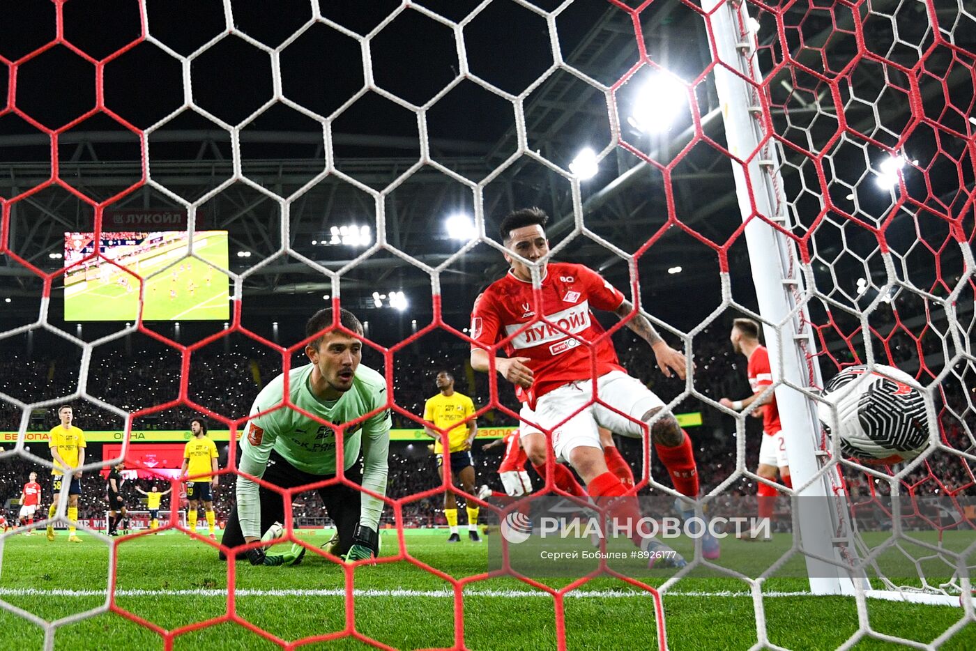 Футбол. Кубок России. "Спартак" (Москва) - "Ростов" (Ростов-на-Дону)