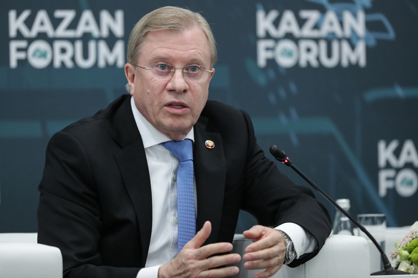 KAZANFORUM 2025. Международный транспортный коридор "Север-Юг" с участием вице-премьера В. Г. Савельева 