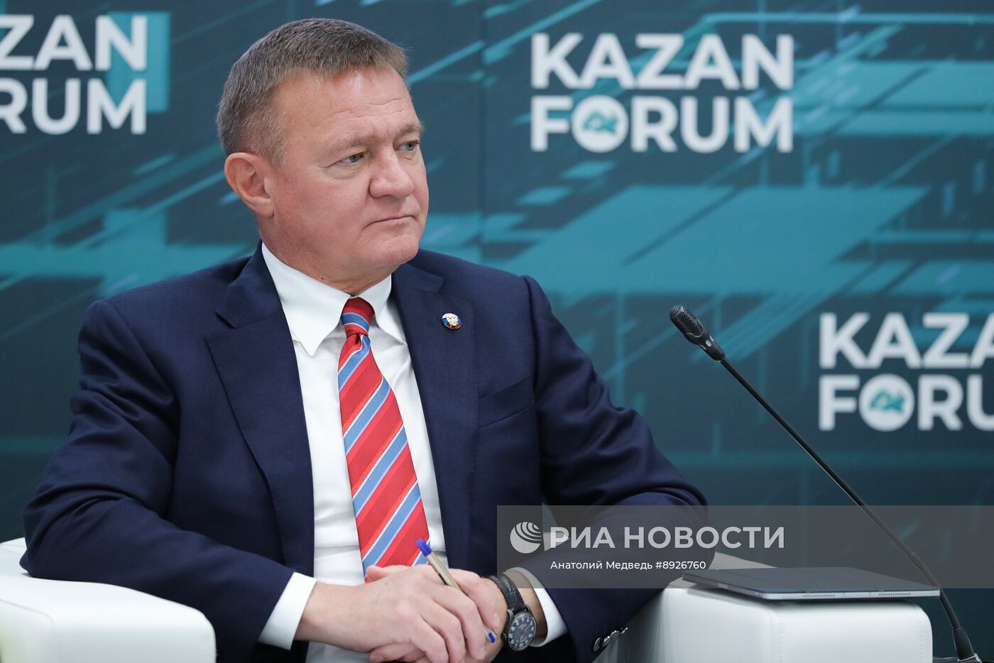 KAZANFORUM 2025. Международный транспортный коридор "Север-Юг" с участием вице-премьера В. Г. Савельева 