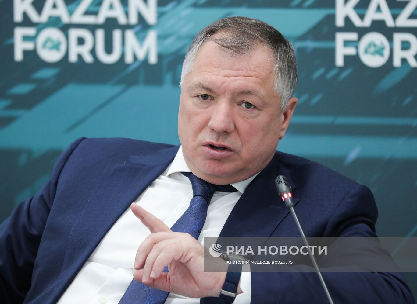 KAZANFORUM 2025. Международный транспортный коридор "Север-Юг" с участием вице-премьера В. Г. Савельева