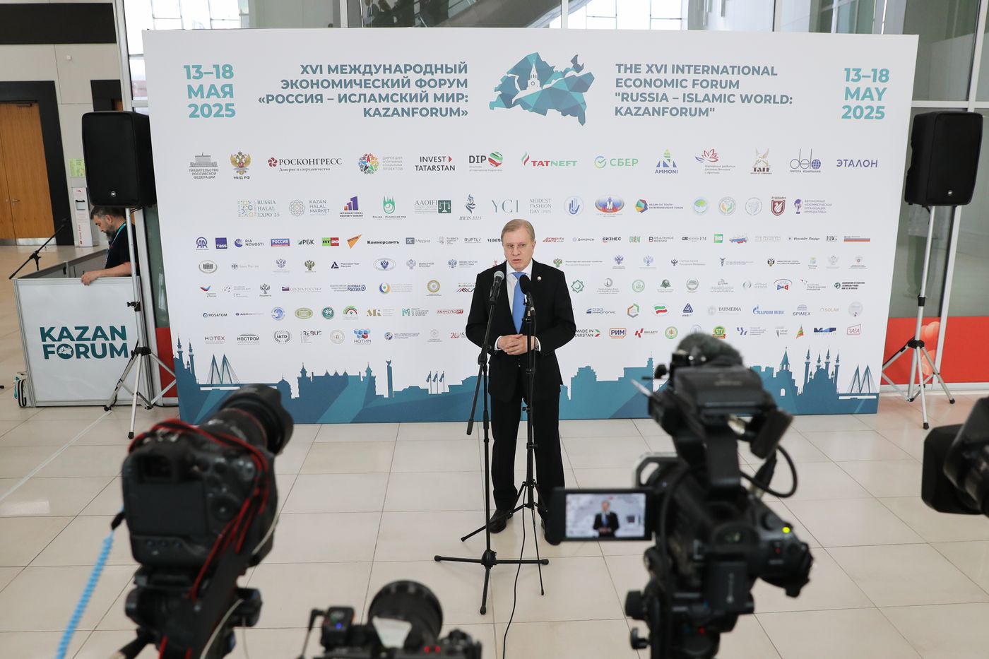 KAZANFORUM 2025. Пресс-подходы