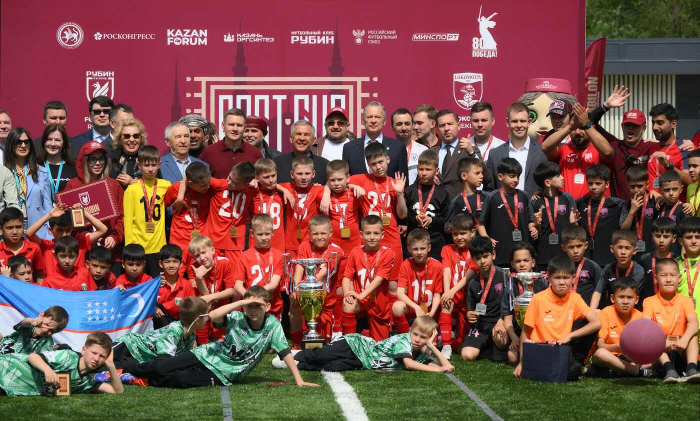KAZANFORUM 2025. Торжественная церемония награждения детского турнира по футболу стран ОИС