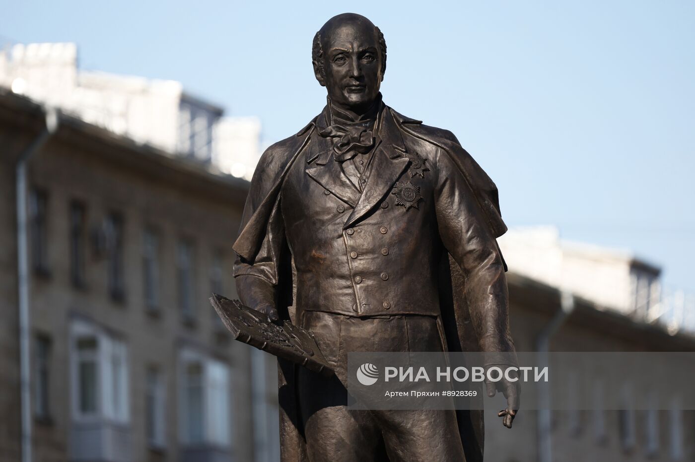 Открытие памятника М. Сперанскому в Санкт-Петербурге