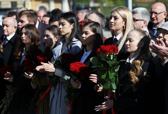 Открытие памятника М. Сперанскому в Санкт-Петербурге