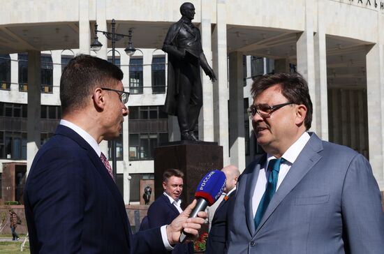 Открытие памятника М. Сперанскому в Санкт-Петербурге