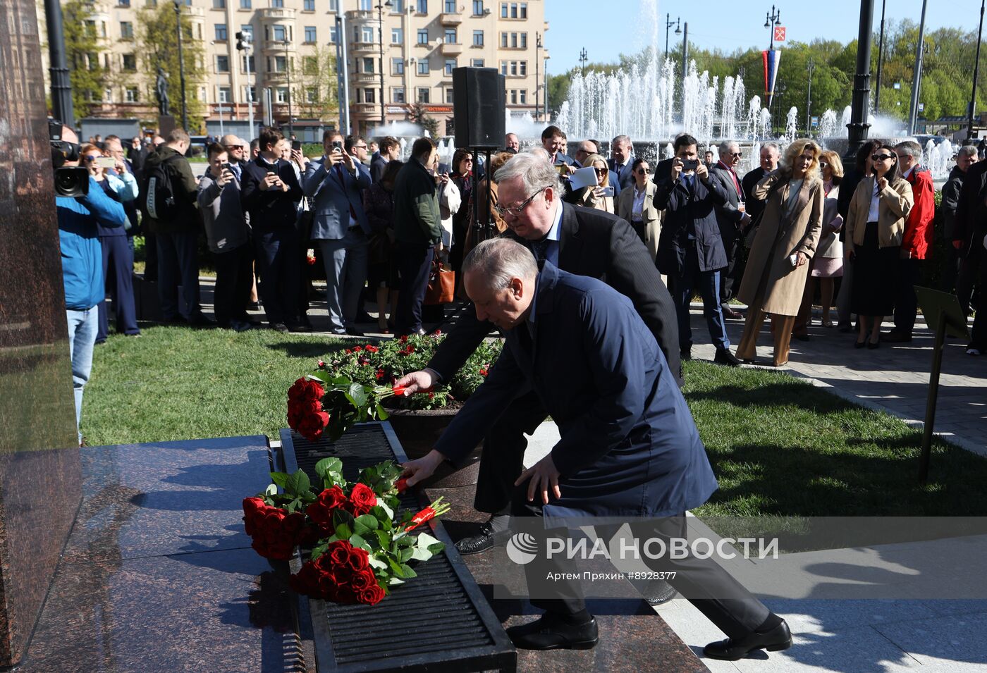 Открытие памятника М. Сперанскому в Санкт-Петербурге