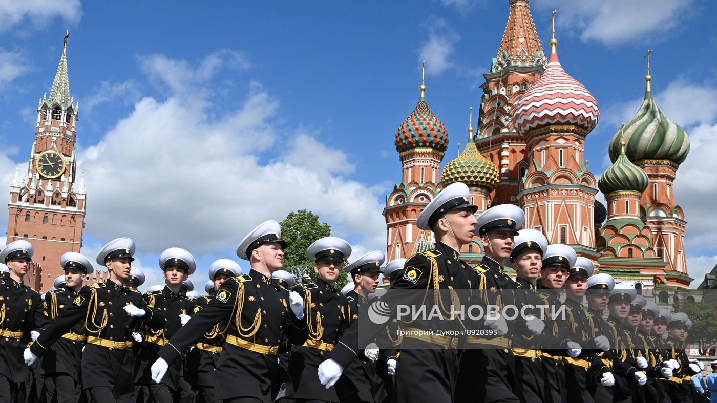 Москва. Военный парад, посвященный 80-летию Победы в Великой Отечественной войне