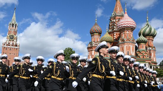 Москва. Военный парад, посвященный 80-летию Победы в Великой Отечественной войне