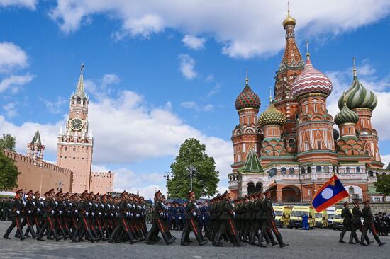 Москва. Военный парад, посвященный 80-летию Победы в Великой Отечественной войне