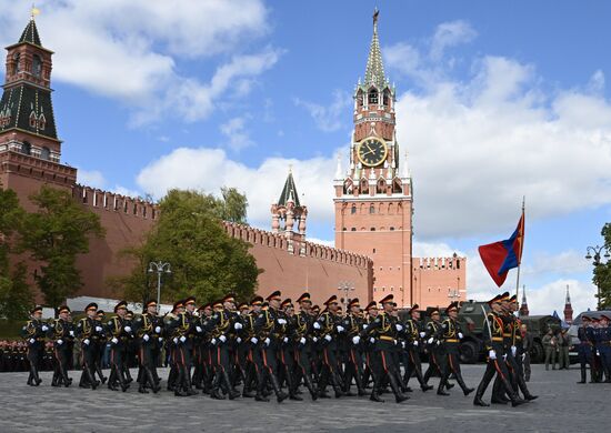 Москва. Военный парад, посвященный 80-летию Победы в Великой Отечественной войне