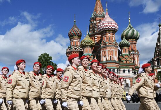 Москва. Военный парад, посвященный 80-летию Победы в Великой Отечественной войне
