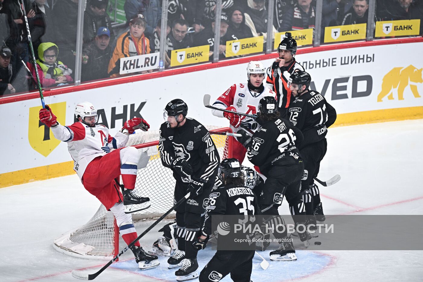Хоккей. КХЛ. "Трактор" (Челябинск) - "Локомотив" (Ярославль)