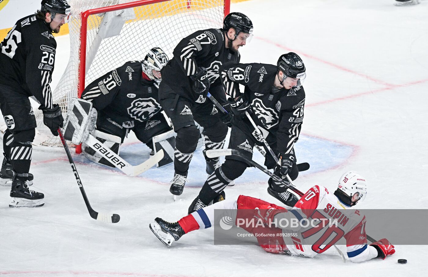 Хоккей. КХЛ. "Трактор" (Челябинск) - "Локомотив" (Ярославль)