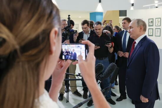 Рабочая поездка президента Владимира Путина в Сочи 