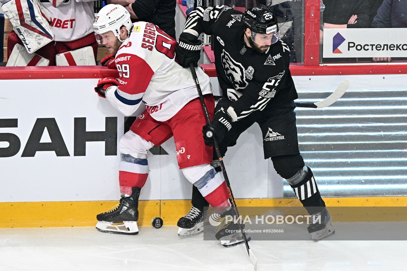 Хоккей. КХЛ. "Трактор" (Челябинск) - "Локомотив" (Ярославль)