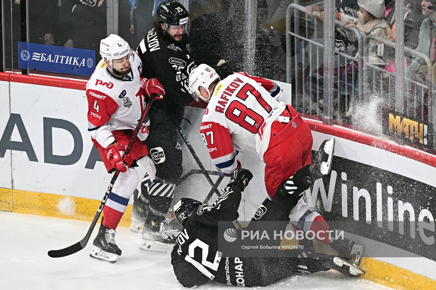 Хоккей. КХЛ. "Трактор" (Челябинск) - "Локомотив" (Ярославль)