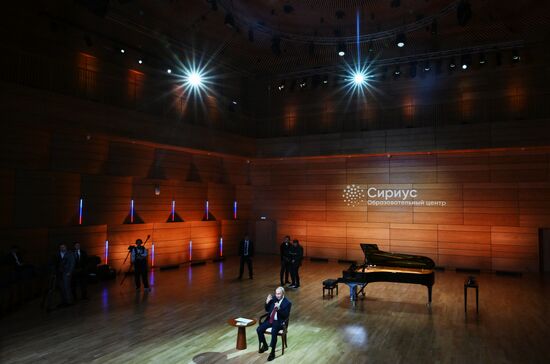 Рабочая поездка президента Владимира Путина в Сочи 