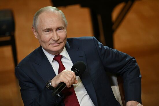 Рабочая поездка президента Владимира Путина в Сочи 