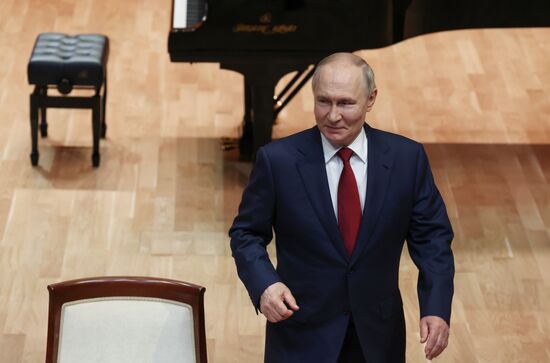 Рабочая поездка президента Владимира Путина в Сочи 