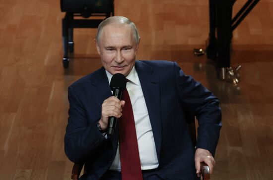 Рабочая поездка президента Владимира Путина в Сочи 