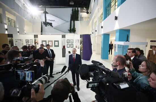 Рабочая поездка президента Владимира Путина в Сочи 