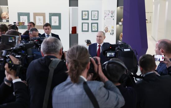 Рабочая поездка президента Владимира Путина в Сочи 