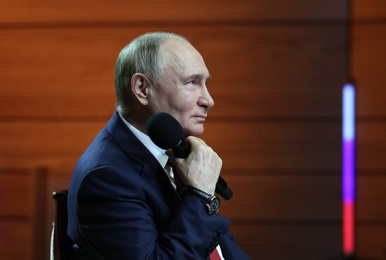 Рабочая поездка президента Владимира Путина в Сочи 