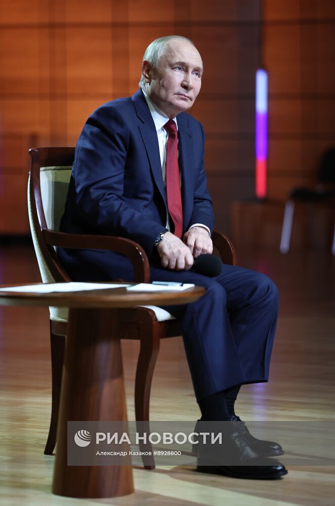 Рабочая поездка президента Владимира Путина в Сочи