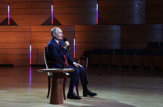 Рабочая поездка президента Владимира Путина в Сочи 