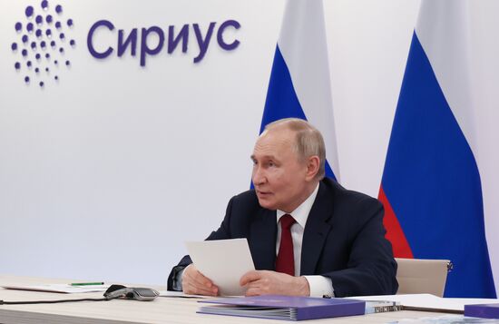 Рабочая поездка президента Владимира Путина в Сочи 