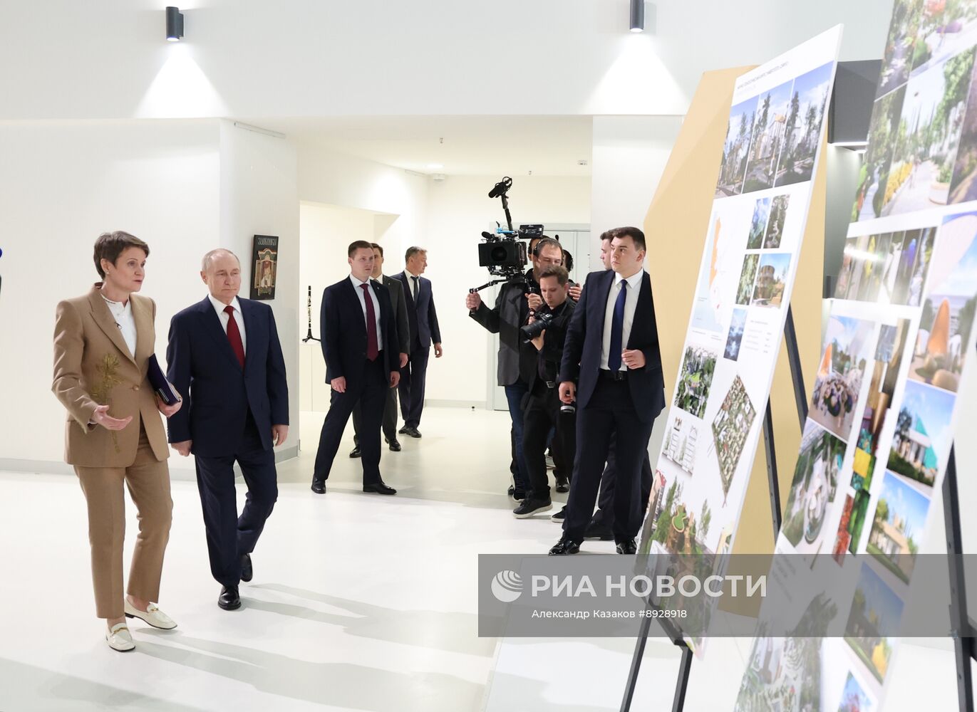 Рабочая поездка президента Владимира Путина в Сочи