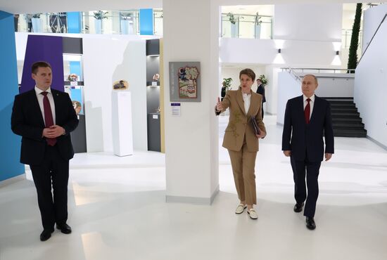 Рабочая поездка президента Владимира Путина в Сочи 